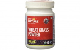 Pro Nature Wheat Grass Powder   Plastic Container  100 grams